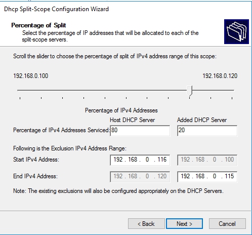 dhcp best practices server 2016