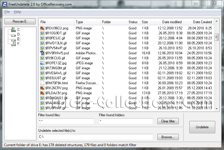 disk unerase software